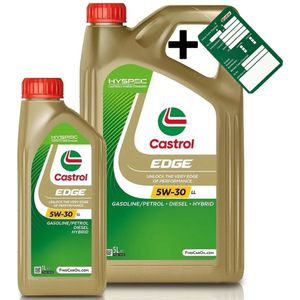 CASTROL Edge Motor Oil - 5W-30 LL 5 + 1L