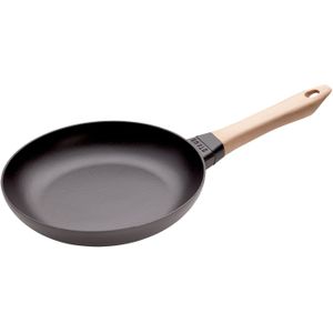 Staub - Koekenpan - Zwart - Geëmailleerd Gietijzer