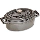 Staub - Ovale Braadpan - Grijs - Gietijzer