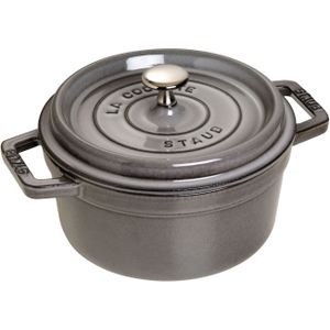Staub - La Cocotte - Cocotte - Grafietgrijs - 22 cm - 2,5 l