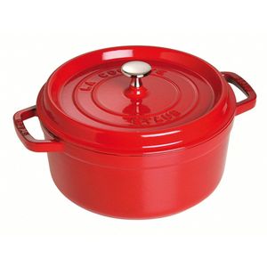 Staub Braadpan - Rond - 26 cm - Kers