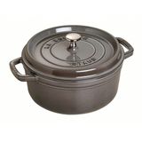 Staub - Cocotte - Rond - Grafietgrijs - 26 cm - 5,25 l