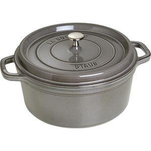 Staub Braadpan Ø 28 grafietgrijs