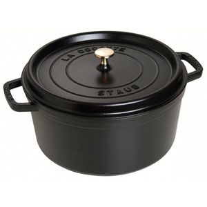 Staub Braadpan / Cocotte Zwart ø 30 / 8.35 liter