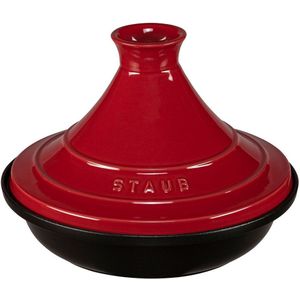 Staub - Tajine - Zwart-kers - Gietijzer 28 cm