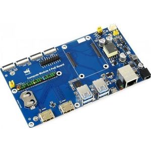 WaveShare Raspberry Pi Compute Module 4 IO bord met PoE functie, Ontwikkelborden + Kits