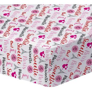 Miraculous Hoeslaken Heroine - Eenpersoons - 90 x 190/200 cm - Katoen