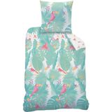 Matt & Rose Dekbedovertrek Jungle - Eenpersoons - 140 x 200 cm - Katoen