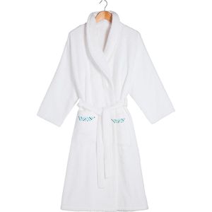 Matt & Rose - Badjas - Wit - 100% Katoen