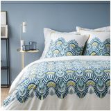 Matt & Rose Dekbedovertrek Ocellus  - Lits Jumeaux - 240  x 220 cm - Katoen