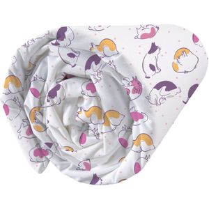 Matt & Rose - Chadodo - Hoeslaken - Wit - 100% Katoen - Geschikt voor Matrasdikte Maximaal 25 cm