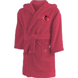 CTI - Ladybug Miraculous Sparkle Badjas - Rood - 100% Katoen