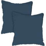 Kussenslopen - Wit - Katoen - Set van 2