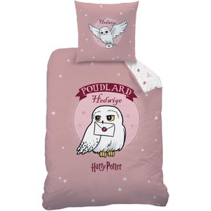 Harry Potter Dekbedovertrek Fly - Eenpersoons - 140 x 200 cm - Katoen