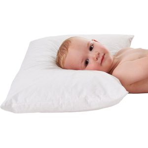 Tineo Hoofdkussen voor kinderen 60x40 cm wit