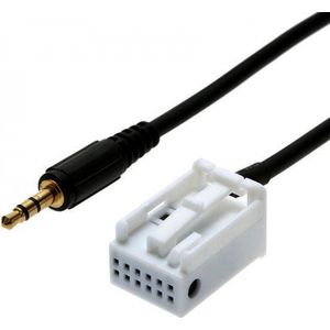 Aux kabel Passend Voor peugeot rd4 autoradio
