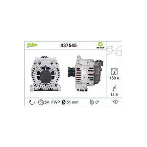 Driefasige generator VALEO 437545