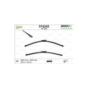 Valeo - Valeo Silencio VM306 flatbladeset - 50/50CM (2x)