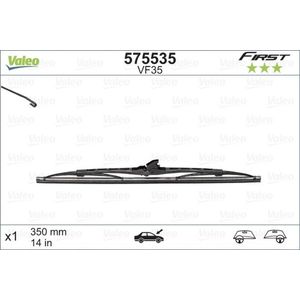 Valeo - Ruitenwisser - Beugel - Voorzijde - 350mm - 1 Stuk