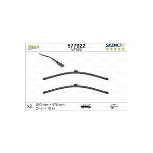 Wisserblad VALEO Silencio Xtrm VF922, 600/475mm, Voor, 2 Stuk