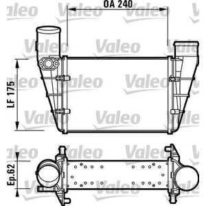Intercooler VALEO 817625