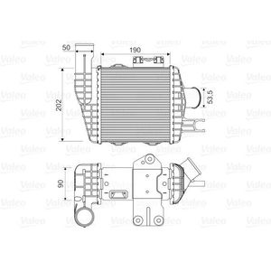 Valeo - 818349 - Intercooler - Inlaatluchtkoeler - Voor Hyundai en Kia