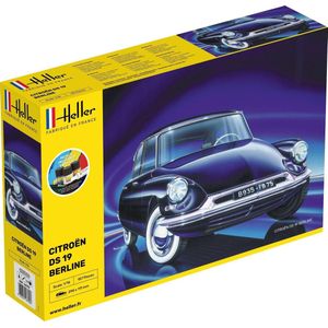 1:16 Heller 56795 Citroen DS 19 - Starter Kit Plastic Modelbouwpakket