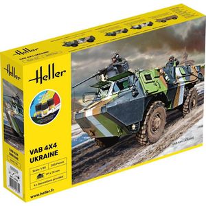 1:35 Heller 57130 VAB 4X4 Ukraine - Starter Kit Plastic Modelbouwpakket