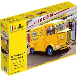 1:24 Heller 80744 Citroen HY 57/64 Service Citroen Plastic Modelbouwpakket