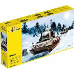 1:35 Heller 81127 Gepard Plastic Modelbouwpakket