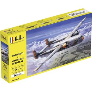 Andys Hobby Shop Heller Nord 2501 + Nord 2502 Noratlas Twinset Kit 1:72 1000853740