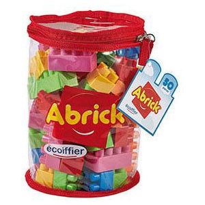 Abrick Abrick Bouwblokken Kleur, 50dlg..
