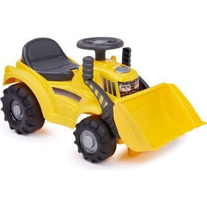 Ecoiffier - 497 - Drager Tracto Schop - Geel - Kinderspeelgoed
