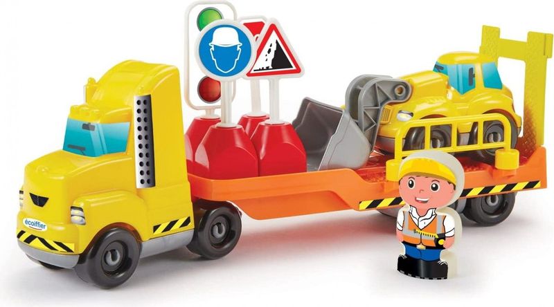 Abrick Vrachtwagen met Oplegger