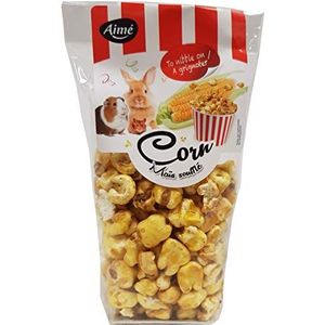 Aime Snack Snoepjes maar gepofte korrels voor konijnen/knaagdieren 50 g