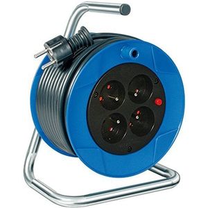 Brennenstuhl Kabelhaspel Standard S Baby 15 m, gemaakt in Frankrijk