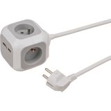 Brennenstuhl ALEA-Power USB-Charger Stekkerblok 4-voudi - 1,4m