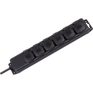 Brennenstuhl - Stekkerdoos - 8 Uitgangen - IP44 - 2 Meter Kabel