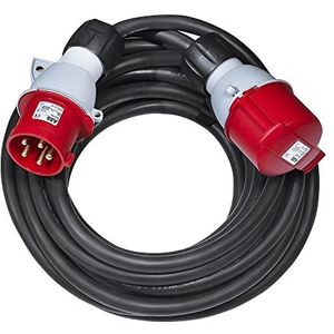 Brennenstuhl verlengkabel CEE IP44 10 m 32 A/415 V zwart