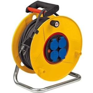 Brennenstuhl - IP44 Standaard RB Pro - Verlengkabel - 25 m - 4 Stopcontacten - 16 A/230 V