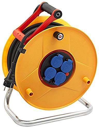 Brennenstuhl - Kabelhaspel Standard Pro - Geel - 40 m - IP44 - Cablepilot