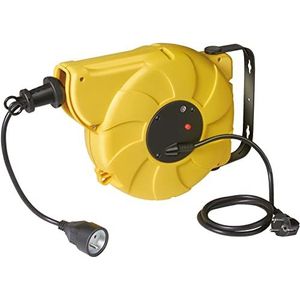 Brennenstuhl 1241101 Kabelhaspel Automatische elektrische 10 + 1,5 m H05VV-F 3 G1,5