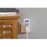 Brennenstuhl - BAT DZ 20 - Digitale Tijdschakelaar - Wit - 10 Programmeerbare Schakeltijden