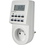 Brennenstuhl - BAT DZ 20 - Digitale Tijdschakelaar - Wit - 10 Programmeerbare Schakeltijden