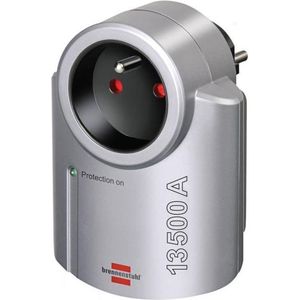 Brennenstuhl - Contactdoosstrip - Zilver - Overspanningsbeveiliging