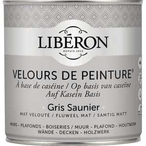 Libéron Velours De Peinture - 0.5L - Gris Saunier