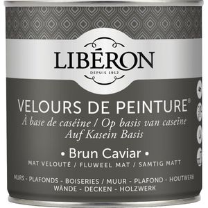 Libéron Velours De Peinture - 0.5L - Brun Caviar