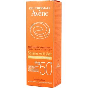 Eau Thermale Avène - SPF 50+ Crème - Zonnebescherming - Huidveroudering