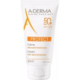 A-derma Schutz für das Gesicht PROTECT Sonnenschutz SPF50+