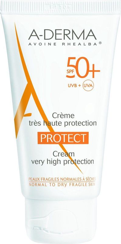 A-Derma - Protect Cream - Zonnecrème - SPF50+ - 40 ml
